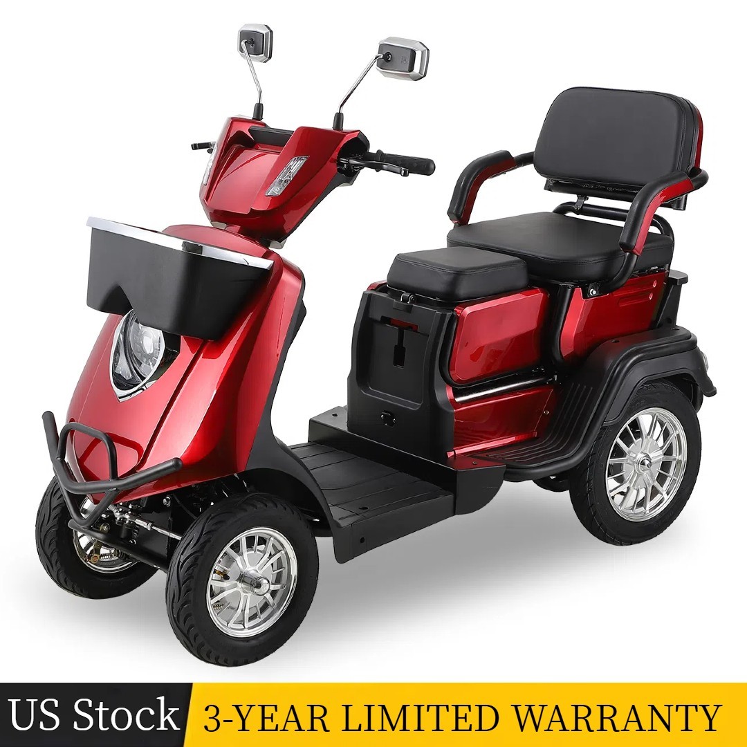 ZVG 2-Seat Heavy Duty 4-Wheel Mobility Scooter