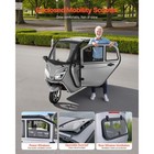 Uimoso 3-Wheel Enclosed Mobility Scooter, 3-Passenger, photo 2