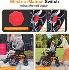 Electric Power Wheelchair, 20 Mile Range Dual Battery, photo 4