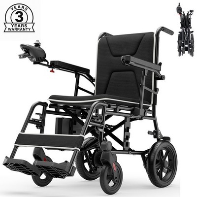 Verpal Ultra Lightweight Electric Wheelchair, 300 lb Capacity
