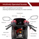 ZVG Heavy Duty 3-Seater 1000W Mobility Scooter, photo 3