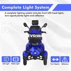 ZVgreen CZM 4-Wheel Senior Travel Mobility Scooter, photo 3