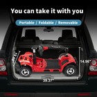 Verpal Heavy Duty 4-Wheel Folding Mobility Scooter, photo 5