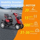 ZVGreen 2-Seat Heavy Duty Electric Mobility Scooter, photo 5