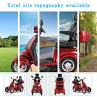 ZVG 4-Wheel Heavy Duty All Terrain Mobility Scooter, photo 3