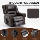 COMFORTMAX Power Lift Recliner Chair, Heat & Massage, photo 5