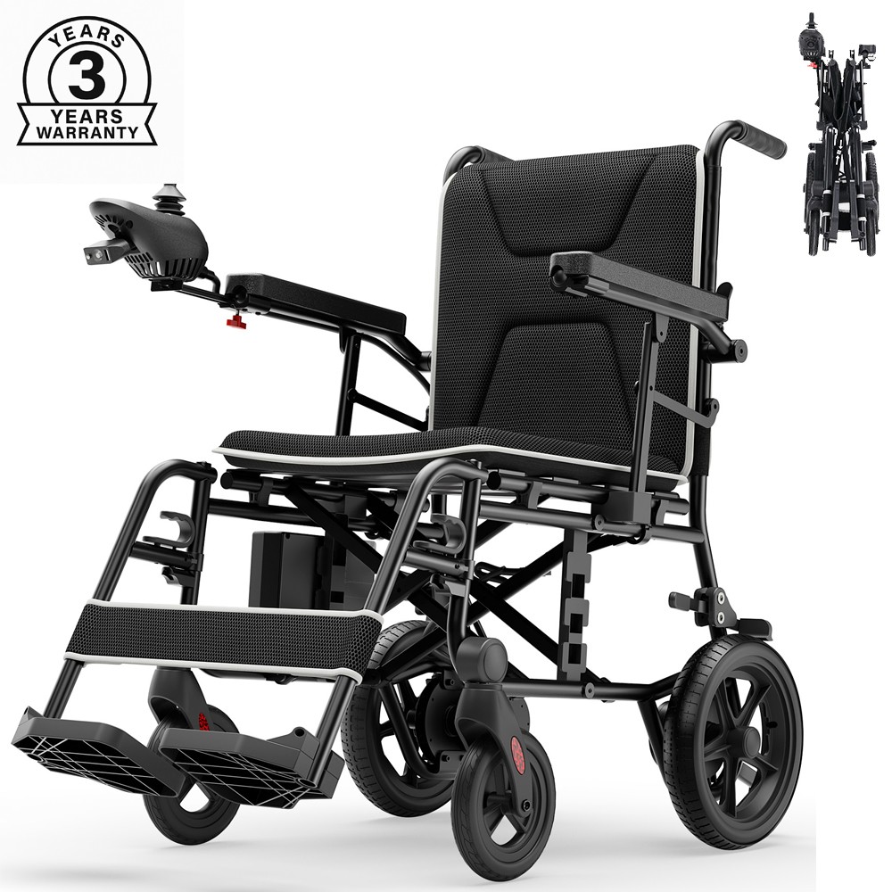 Verpal Ultra-Lightweight Electric Power Wheelchair, 42 lb