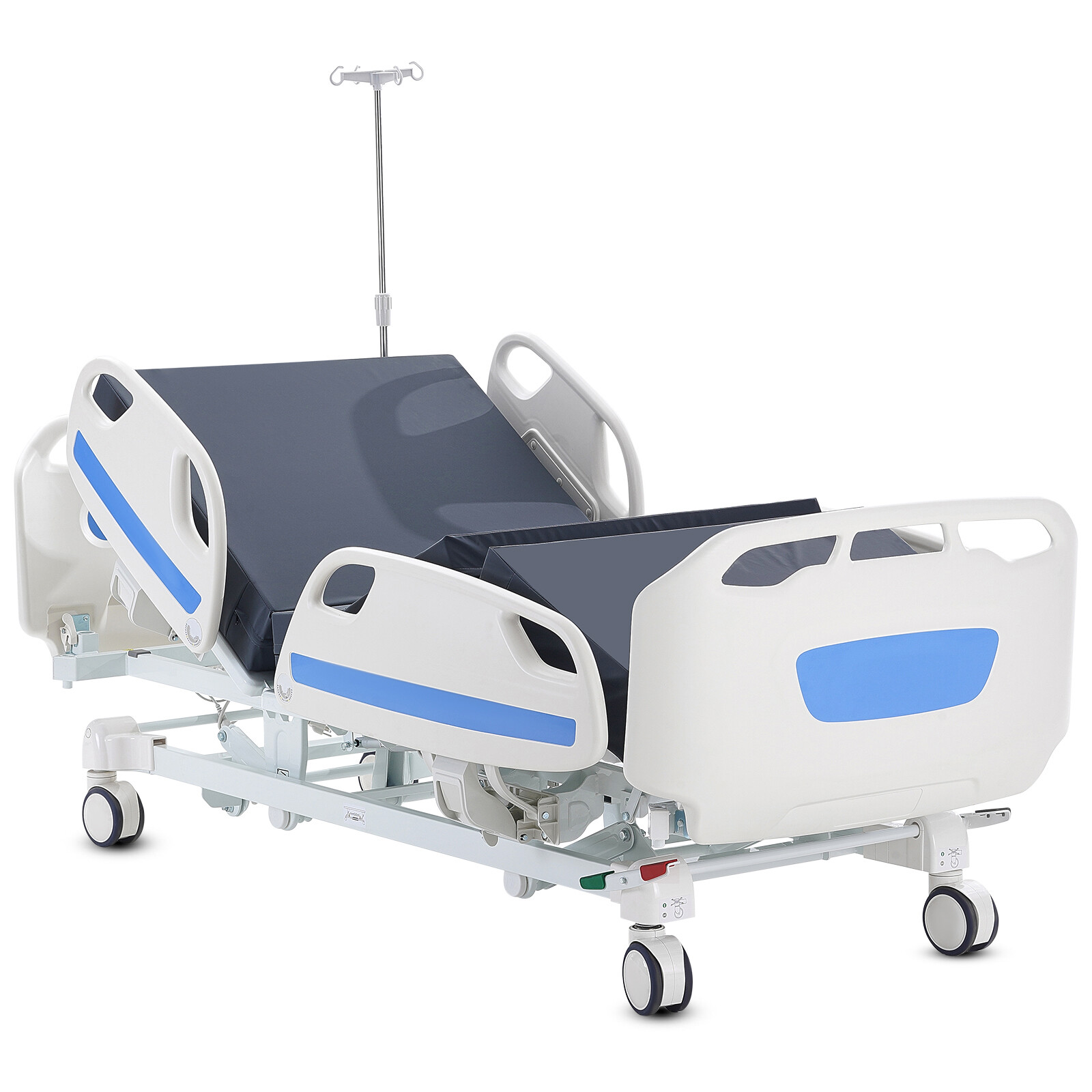 Premium 5 Function Full Electric Hospital Bed, 550 lb Load